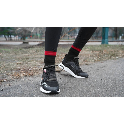 Водонепроникні шкарпетки Running Lite Socks, червоні смужки S (36-38)