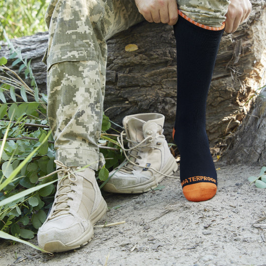 Водонепроникні шкарпетки Dexshell Thermlite Orange DS626T L (43-46)