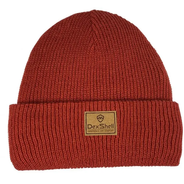 Шапка водонепроникна Dexshell Watch Beanie (56-58 см) червоний — Photo 1