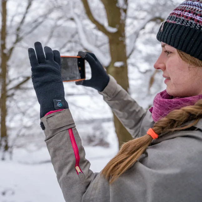 Перчатки водонепроницаемые Dexshell ThermFit 3.0 Gloves, черные, размер M — Photo 2
