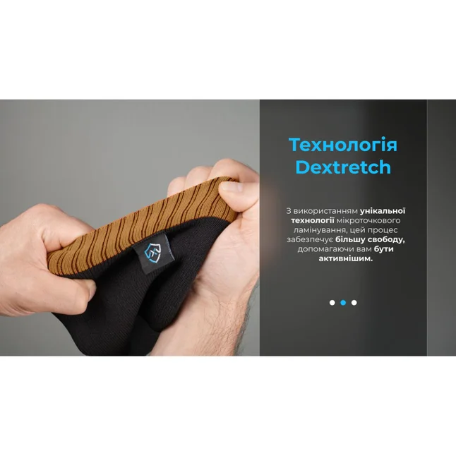 Шкарпетки водонепроникні Dexshell Hytherm Pro Socks, розмір М, чорні з коричневою смугою — Photo 1