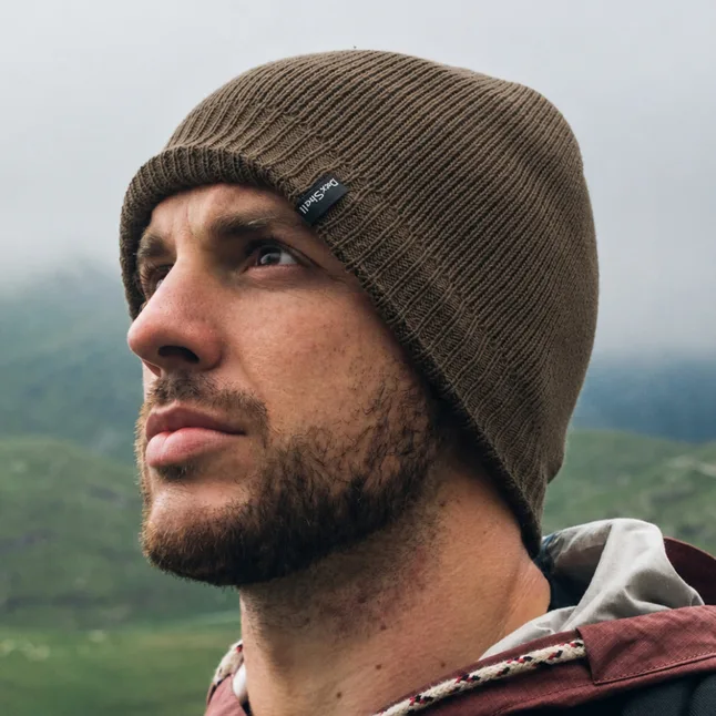 Шапка водонепроницаемая Dexshell Beanie Solo, р-р S/M (56-58 см), какао — Photo 1