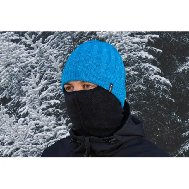 Водонепроникна шапка Dexshell Heathered Rib Knit Beanie, onesize (56-58 см), блакитний — Photo 1