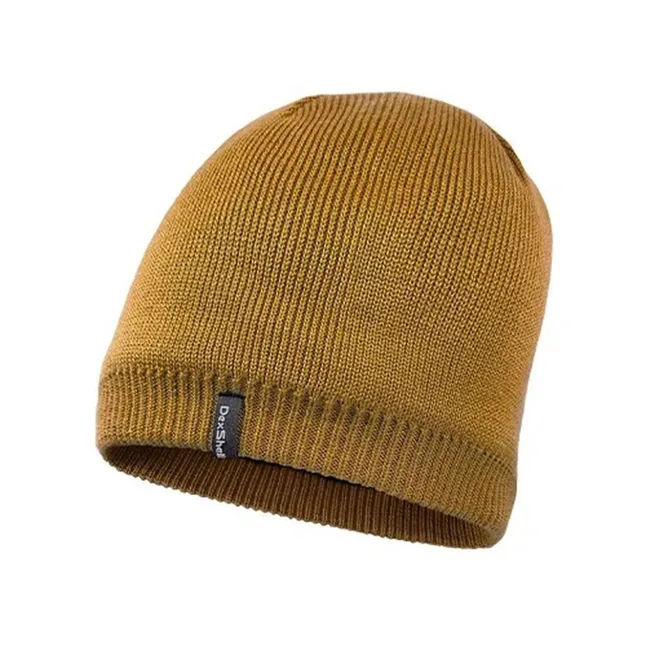 Шапка водонепроникна Dexshell Beanie Solo, р-р S/M (56-58 см), золотисто-коричневий