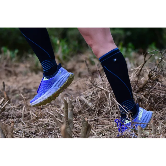 Водонепроницаемые носки Dexshell Longlite Socks 2.0, голубые полоски, размер L (43-46) — Photo 5