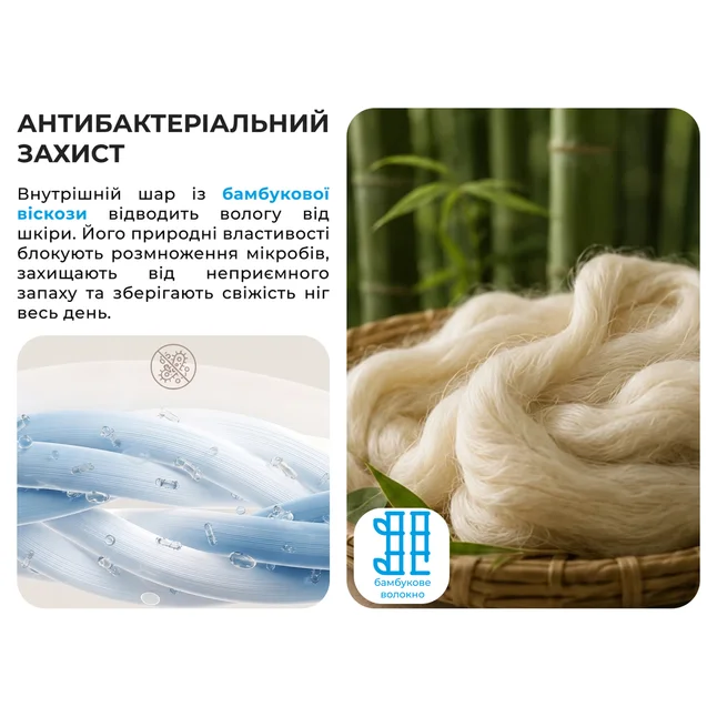 Шкарпетки водонепроникні Dexshell Ultra Thin Crew MPB, р-р L, сіро-блакитний — Photo 7