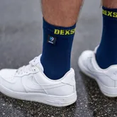 Водонепроникні шкарпетки DexShell Ultra Thin Crew, Синій/Жовтий S (36-38) — Photo 24