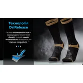 Шкарпетки водонепроникні Dexshell Hytherm Pro Socks, розмір М, чорні з коричневою смугою — Photo 7