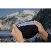 Водонепроникна шапка Dexshell Heathered Rib Knit Beanie, onesize (56-58 см), біло-сіра — Photo 8