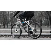 Водонепроницаемые носки DexShell Running Lite Socks, синие полоски XL (47-49) — Photo 17