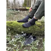 Носки водонепроницаемые Dexshell Running Lite 2.0 Socks, серые, размер L (43-46) — Photo 12