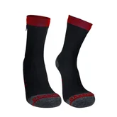 Водонепроницаемые носки DexShell Running Lite Socks, красные полоски XL (47-49) — Photo 17