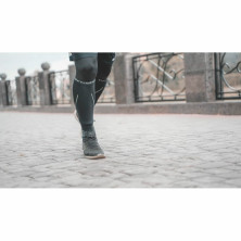 Водонепроникні шкарпетки Dexshell Mudder, чорні з сірими смужками M (39-42)