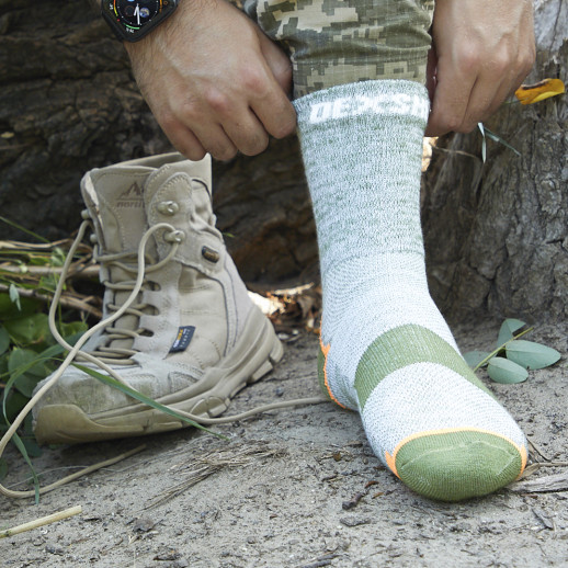 Водонепроникні шкарпетки DexShell Terrain Walking Ankle Socks, DS848HPGS S (36-38)