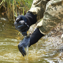 Водонепроникні рукавички DexShell Ultralite Gloves, DG368TS-HTBL (L)