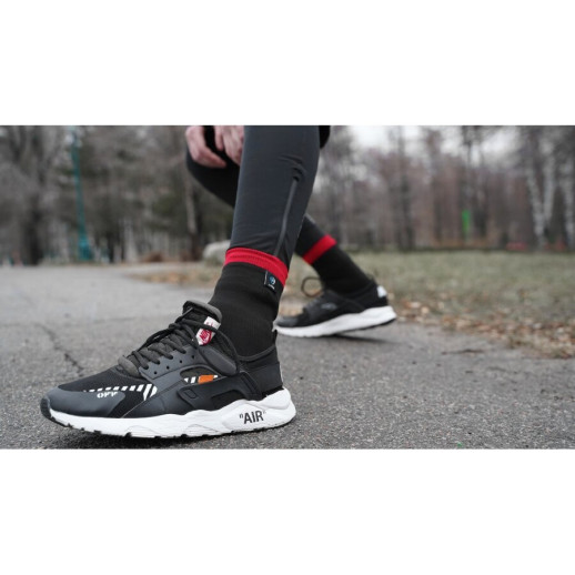 Водонепроникні шкарпетки Running Lite Socks, червоні смужки M (39-42)