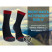 Водонепроникні шкарпетки DexShell Running Lite Socks, червоні смужки M (39-42)