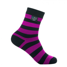 Водонепроникні шкарпетки DexShell Ultralite Bamboo Black-Pink DS643P M (39-42)