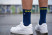 Водонепроникні шкарпетки DexShell Ultra Thin Crew, Синій/Жовтий S (36-38)