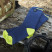 Водонепроникні шкарпетки DexShell Ultra Thin Crew, Синій/Жовтий XL (47-49)