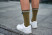 Водонепроникні шкарпетки DexShell Ultra Thin Crew, Хакі/Сірий M (39-42)