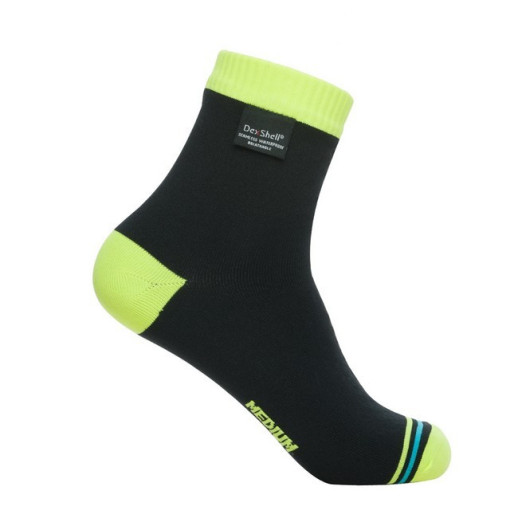 Водонепроникні шкарпетки DexShell Ultralite Biking Hi-vis Yellow DS642H M (39-42)