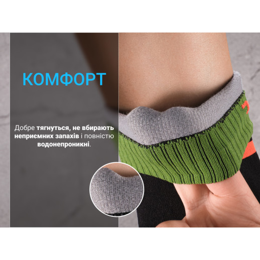 Водонепроникні шкарпетки DexShell Running DS645BORM M (39-42)