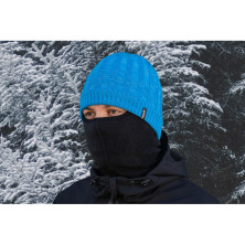 Водонепроникна шапка Dexshell Heathered Rib Knit Beanie, onesize (56-58 см), блакитний