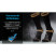 Шкарпетки водонепроникні Dexshell Hytherm Pro Socks, розмір XL, чорні з коричневою смугою