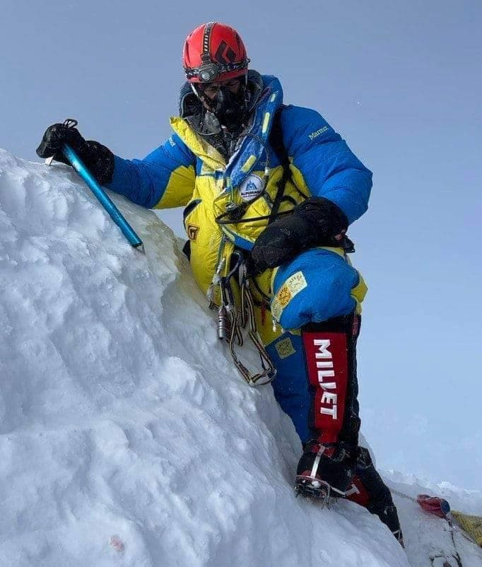 Валентин Сипавин на Эверест
