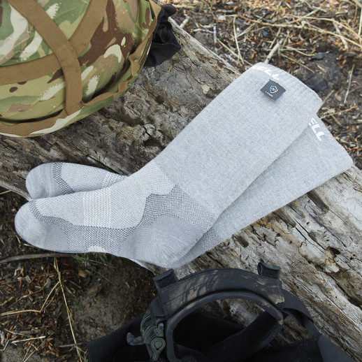 Водонепроницаемые носки DexShell Terrain Walking Socks DS828HGL L (43-46)
