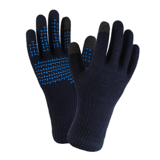 Перчатки водонепроницаемые Dexshell ThermFit 3.0 Gloves, темно-голубые, размер XL