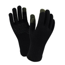 Перчатки водонепроницаемые Dexshell ThermFit с шерстью мериноса, р-р M, черные