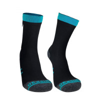 Водонепроницаемые носки DexShell Running Lite Socks, синие полоски S (36-38)