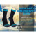 Водонепроницаемые носки DexShell Running Lite Socks, синие полоски S (36-38)