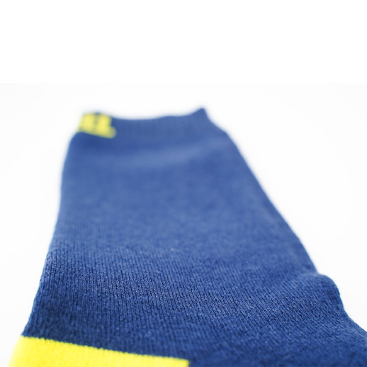 Водонепроницаемые носки DexShell Ultra Thin Crew, синий/желтый L (43-46)