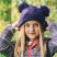 Детская водонепроницаемая шапка DexShell с бубонами DH572PP, фиолетовая