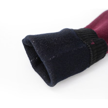Водонепроницаемые носки DexShell Ultra Thin Crew, бордовый/черный S (36-38)