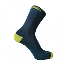 Водонепроницаемые носки DexShell Ultra Thin Crew, синий/желтый M (39-42)