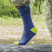 Водонепроницаемые носки DexShell Ultra Thin Crew, синий/желтый M (39-42)