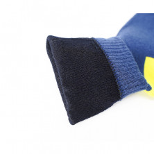 Водонепроницаемые носки DexShell Ultra Thin Crew, синий/желтый XL (47-49)