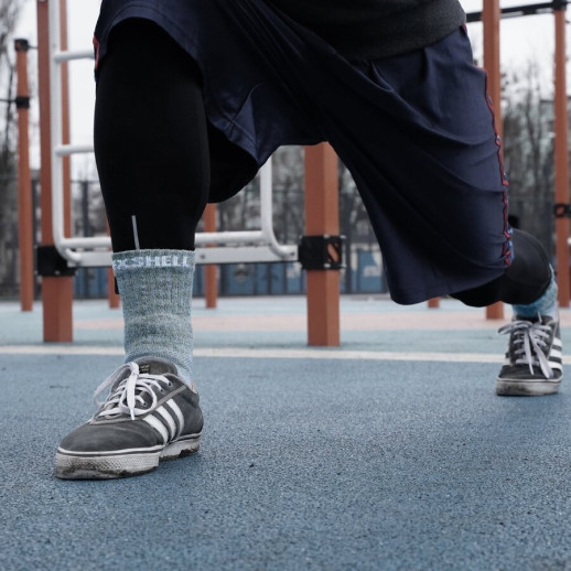 Водонепроницаемые носки DexShell Terrain Walking Ankle Socks, DS848HPGM M (39-42)