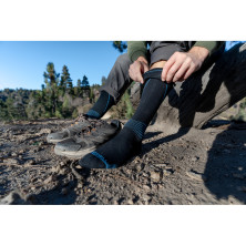 Водонепроницаемые носки Dexshell Longlite Socks 2.0, голубые полоски, размер XL (47-49)