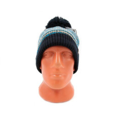 Водонепроницаемая шапка DexShell Beanie Fair Isle DH362BLU L/XL (58-60 см)