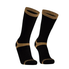 Носки водонепроницаемые Dexshell Hytherm Pro Socks, размер М, черные с коричневой полосой