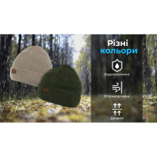 Шапка водонепроницаемая Dexshell DH30509, onesize (56-58 см), бежевый